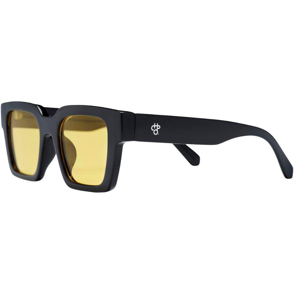 2026 CHPO Sunglasses Max 16134GN - Shiny Black / Yellow